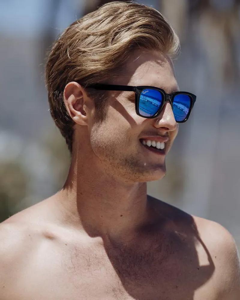 Heart-shaped sunglasses with pink lenses