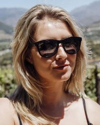 Thumbnail for Heart-shaped sunglasses with pink lenses