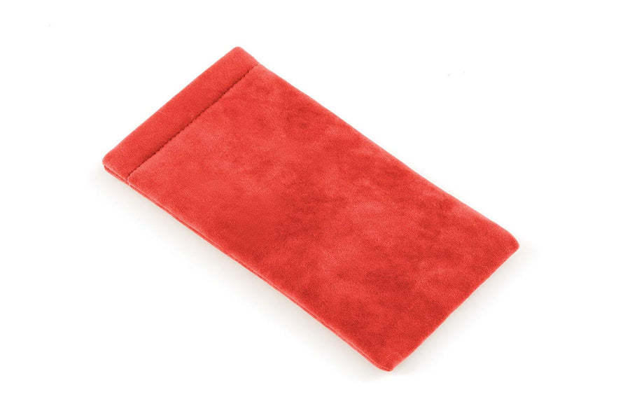 Glasögonfodral av sammet i flera färger