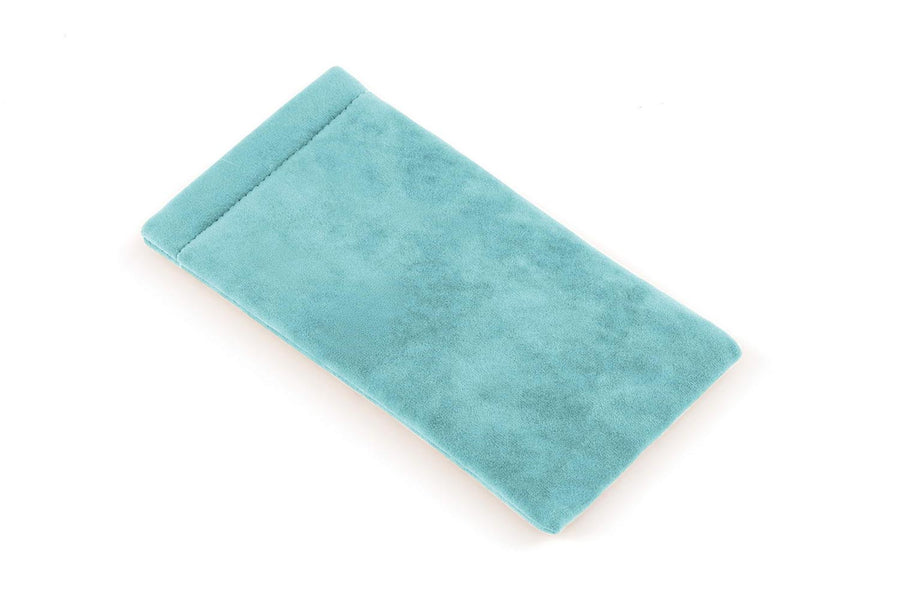 Glasögonfodral av sammet i flera färger